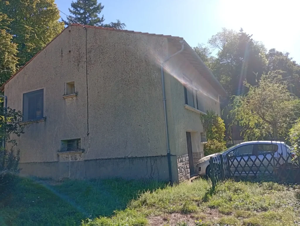 A VENDRE MAISON INDIVIDUELLE GARAGE TERRAIN Verrerie de Moussan 34220
